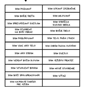 Adventný balíček – Adventné putovanie + karty Identity+ trojzložkové karty - Image 3