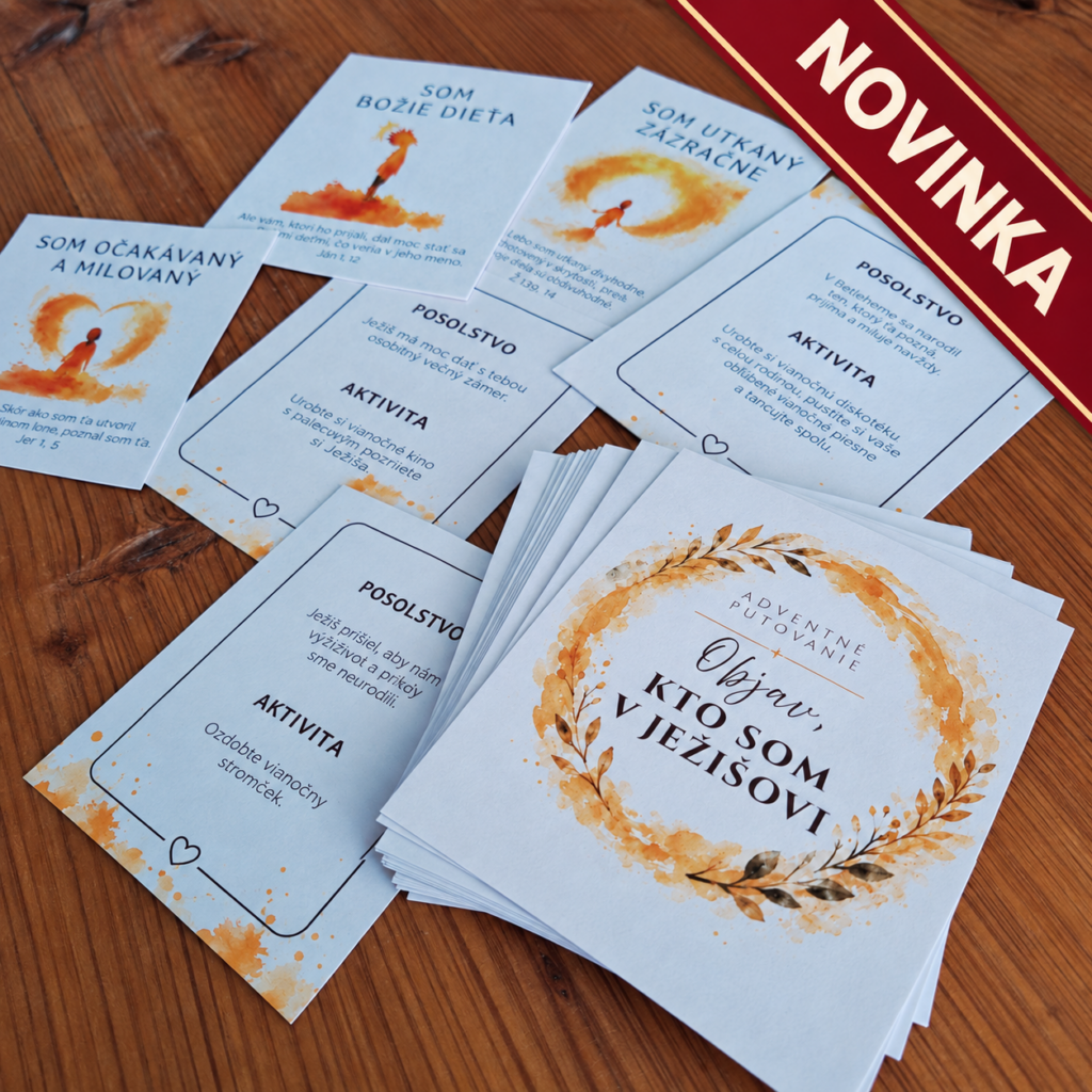 Adventné Kartičky IDENTITY (tlačené)