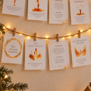 Adventný balíček – Adventné putovanie + karty Identity+ trojzložkové karty - Image 7