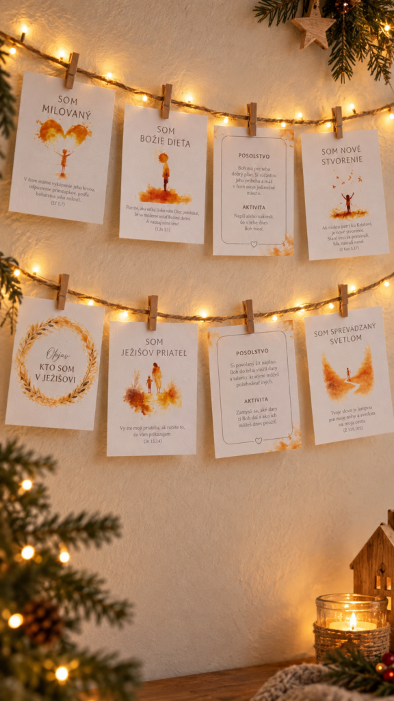 Adventný balíček – Adventné putovanie + karty Identity+ trojzložkové karty